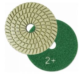 Круг алмазный гибкий шлифовальный АГШК SPIRAL WHITE 100x2.5 мм, №2, wet/dry TECH-NICK 128.120.8587 