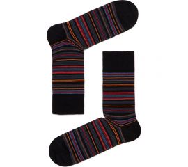 Мужские носки БРЕСТСКИЕ 2122 CLASSIC, р.29, 022 черный/темно-оранжевый 11022105987022 