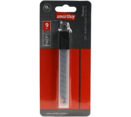 Лезвия отламывающиеся сменные (10 шт; 9 мм) для ножей строительных Smartbuy SBT-SKT-9 