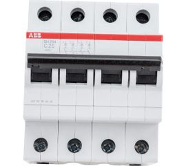 Автоматический выключатель ABB 4-полюсной sh204 c 25 2CDS214001R0254 