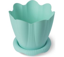 Горшок с поддоном Martika Эдельвейс 0.65л, диам. 12 см, колор С190К 