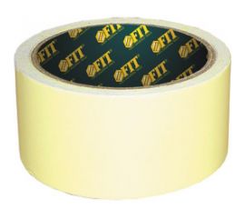 Двухсторонняя клеящая лента FIT IT укрепленная тканью 48 мм х 25 м 11835 