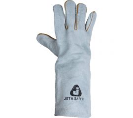 Удлиненные краги сварщика с подкладкой Jeta Safety 40 см JWK1401-XL 