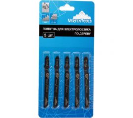 Полотно по металлу 5 шт для электролобзика vertextools T218A 