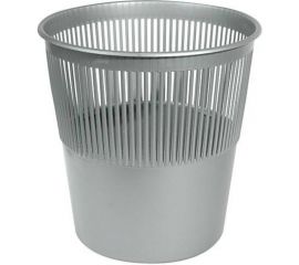Корзина для бумаг INFORMAT 10 л, сетчатая, серый пластик WP10RG 