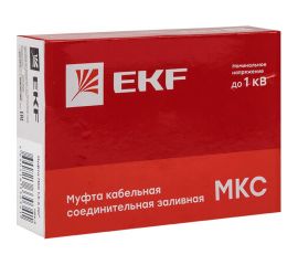 Соединительная заливная муфта EKF МКС 6-25 мм2 PROxima mks-3 