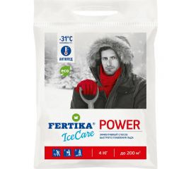 Противогололедный реагент Fertika ICECARE POWER 4 кг Ф03551 