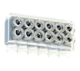 Распределительный коннектор IPRO (14260) к6 на 6 клемм 130а 85x30x45мм с усиленной фиксацией жил 1267 