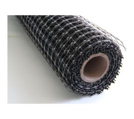 Кладочная базальтовая сетка Basalt (ячейка 25x25 мм, 30кн/м, 50 п.м) 4687203541699 