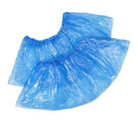 Медицинские одноразовые бахилы Элегрин из пнд, синие, 50 пар ГП ПНД-8/1р-С/3000 