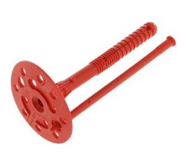 Дюбель для теплоизоляции с пластиковым гвоздём 10х200, 25шт - пакет Tech-Krep 101714 