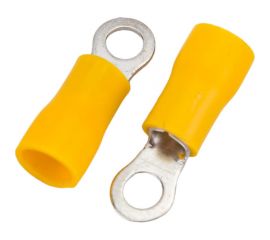 Кольцевая изолированная клемма Nord-Yada 4.3мм 4-6кв.мм (желтая) (НКи 6.0-4 / НКи5,5-4) 906359 
