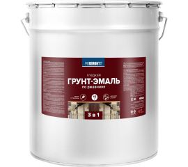 Грунт-эмаль Proremontt 3 в 1 черная, 15 кг Лк-00012390 