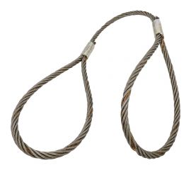 Канатный петлевой строп Gigant Professional СКП1 УСК1 опрессовка, 2 т, 4 м GP-СКП-2-4 