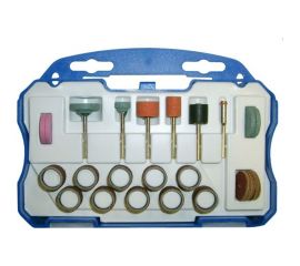 Набор оснасток 40 предметов для прямошлифовальной машины SKRAB 25551 