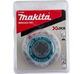 Щетка проволочная чашечная (80 мм; 0.5 мм; X-lock) Makita D-73380 