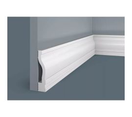 Плинтус Cosca decor PX017 95x20 мм, 2000 мм, экополимер СПБ083720 