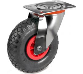 Колесо с вращающейся опорой и пластиной крепления (260 мм; 150 кг) Tellure rota 825702 