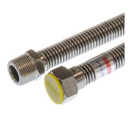 Подводка для газа СТМ ГАЗ сильфонная, 3/4"", гайка-штуцер, 50 см CGHM3405 