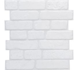 Самоклеящаяся декоративная ПВХ панель Центурион 478x474x3 мм кирпич граф 84197 