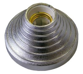 Конический патрон-стойка ООО "ОПТИКОМ ЭЛЕКТРИК" металлик E27 8810.3527 