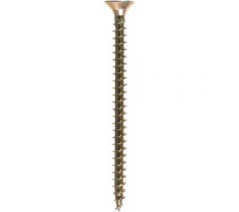 Шуруп крепежная техника жёлтый цинк 6,0x80, 120 шт. 431422 БК 