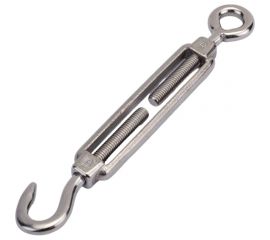 Нержавеющий талреп KREPFIELD М5, ART 9072, А4, крюк - кольцо 9072СА4ТАЛРЕП5ММ-1 
