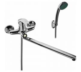 Смеситель для ванной WISENT с изливом 40 см и душем 22212 