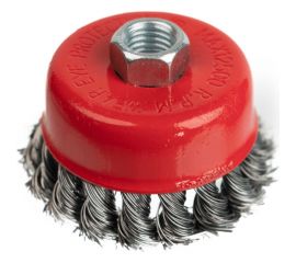Щетка-чашка по металлу для УШМ 75 мм, М14, проволока крученая SAMGRUPP 16219 
