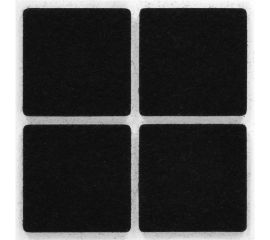 Защитные протекторы из фетра VORTEX черные, 38x38 мм 24347 