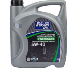 Моторное масло NORD OIL Premium N 5W-40, SN/CF, 4л NRL002 