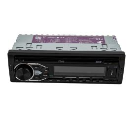 Автомагнитола FIVE 1din, красная, Bluetooth, USB, AUX, SD, FM, 4х50 F22R 