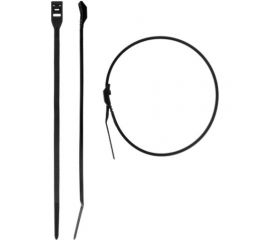 Кабельные стяжки ЗУБР КОБРА черные, нейлоновые 30935-36-150 