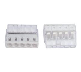 Компактная клемма СМК ЭРА NO-224-31 серия 205, 5 отверстий, 0,5-2,5 мм Б0043949 