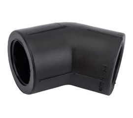 Угол Blue Ocean полипропиленовый 20x45 градусов UV-pro с защитой от ультрафиолета черный PPRF/45E-UV(Bk)-20 