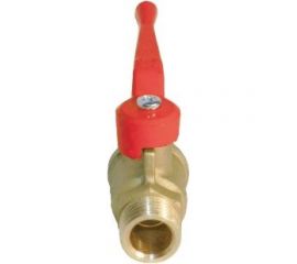 Шаровой кран БАЗ 11Б27п1 Ду15 А32 нр/нр рычаг PN40 БАЗ.А32.0.15.40 