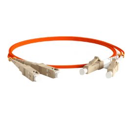 Волоконно-оптический шнур Hyperline FC-D2-62-LC/PR-SC/PR-H-3M-LSZH-OR патч-корд MM 62.5/ 28355 