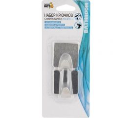 Набор самоклеящихся крючков Рыжий кот квадрат, 2 шт. 008224 