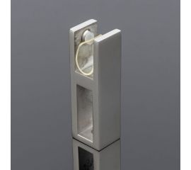 Держатель стекла SERVICE PLUS сквозной, 30x10, хром, sus304 S02-501CR/sus304 