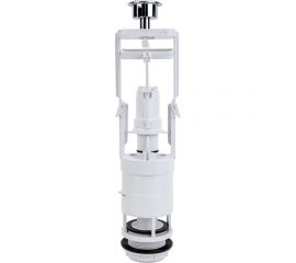 Моноблочный сливной механизм для бачка туалета STYRON с двумя кнопками STY-722 