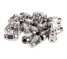 Гайка конус M14x1.50, закрытая 35 мм, ключ 3/4""(19 мм), хром 039, 20 шт SKYWAY S10602039 