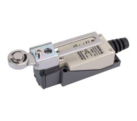 Путевой выключатель Электротехник ВП 25-2143М-65 У2, рычаг со стальным роликом, регулируемый по длине, 1з и 1р, безинерционный, 21x56 мм, 3А, IP65 ET007248 