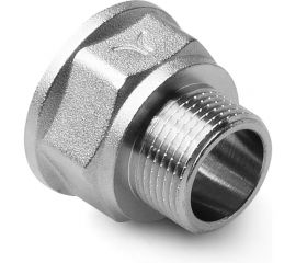 Латунный переход PRO AQUA Н/В резьбовой 1/2 x 1 08-M15-F25x 