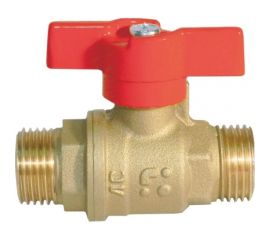 Шаровой кран БАЗ 11Б27п1 Ду25 А32/1 нр/нр бабочка PN40 БАЗ.А32.1.25.40 