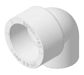 Переходной отвод Политэк внутр./внутр. 25x20/90 pprc (белые) 9423002090 