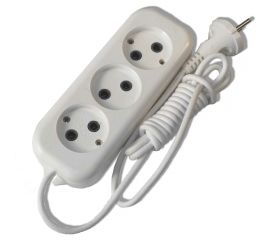 Сетевой удлинитель V.I.-TOK У3-О 5м (ПВС 2x1) /40/ 30005л 