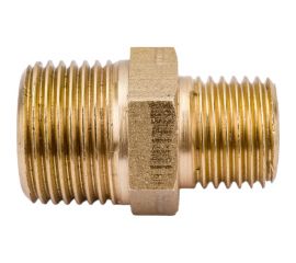 Переходной ниппель Гроссис (латунь) НР 3/8"" х 1/4"", шт 0730406 