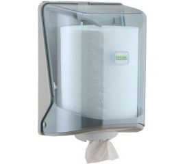 Диспенсер для рулонных полотенец Vialli с центральной вытяжкой прозрачный 12314 OG1T 