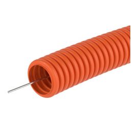 Труба ПНД с протяжкой 32мм 25м оранжевая DKC 71532 