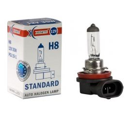 Автомобильная лампа XENITE STANDARD H8, PGJ19-1, 1 шт. 1007015 